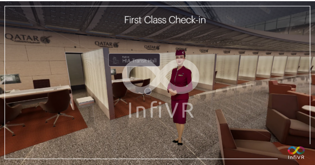 InfiVR VR Training (Aviation Industry)